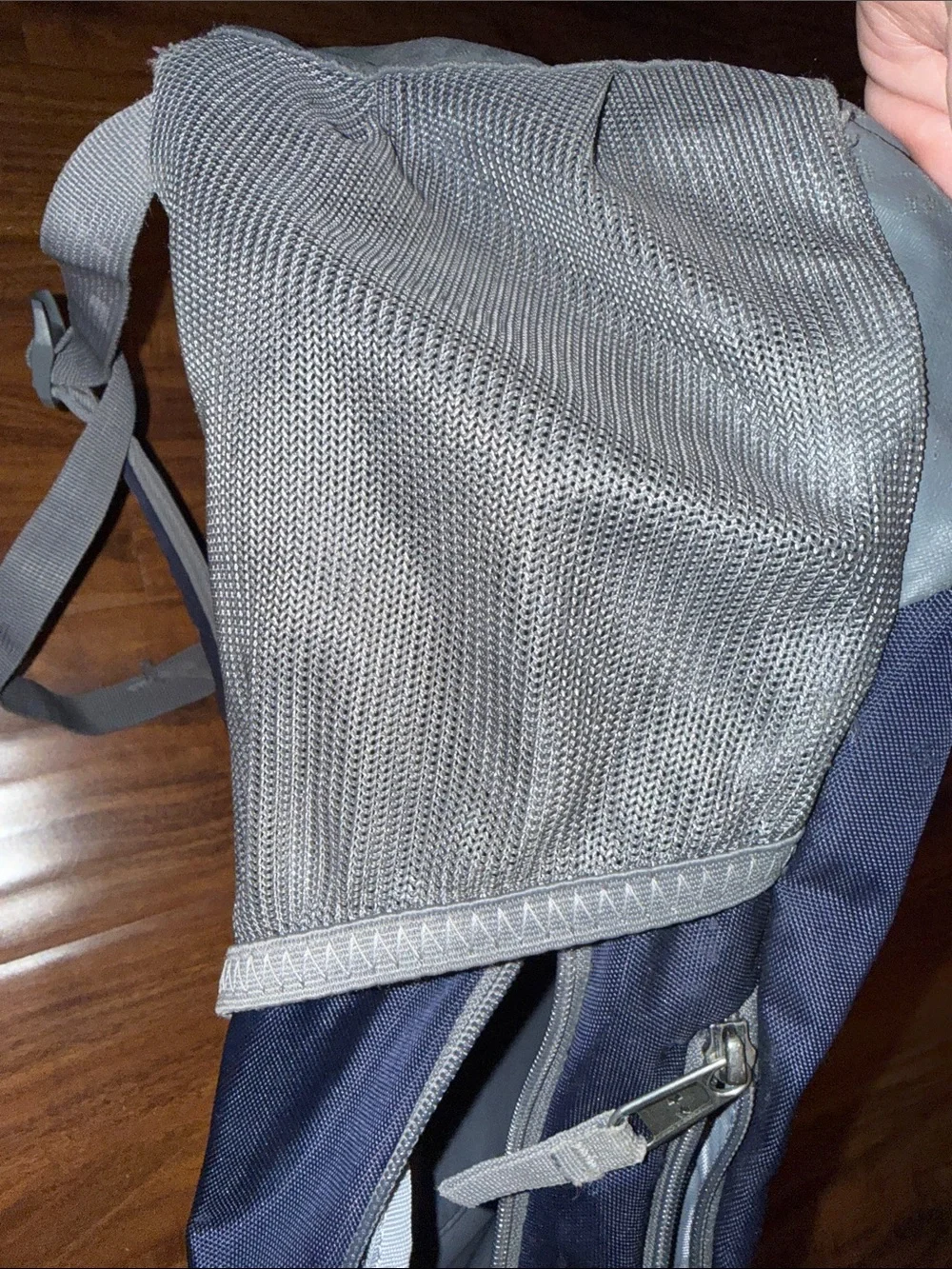 Under Armour Navy and Gray Men's Backpack with Storm Logo